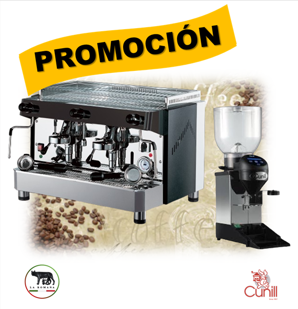 Promoción Febrero: Cafetera + Molino