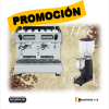Promoción junio 2025: Cafetera compacta 110V + Molino on-demand