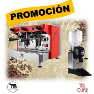 PROMO AGOSTO: Paquete Cafetera compacta + Molino