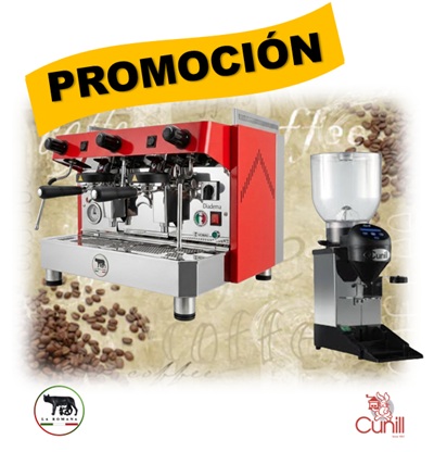 PROMO AGOSTO: Paquete Cafetera compacta + Molino
