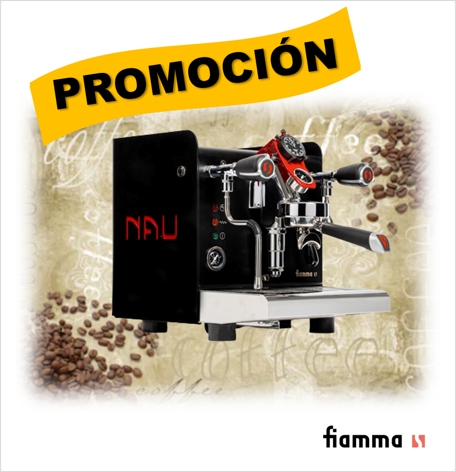 PROMO NOVIEMBRE CAFETERA SEMIAUTOMÁTICA 1 GRUPO Para restaurantes, cafeterías, hoteles y todo Barista que desea ofrecer el mejor café: Cafetera industrial NAU CLASSICA semiautomática de 1 grupo by FIAMMA